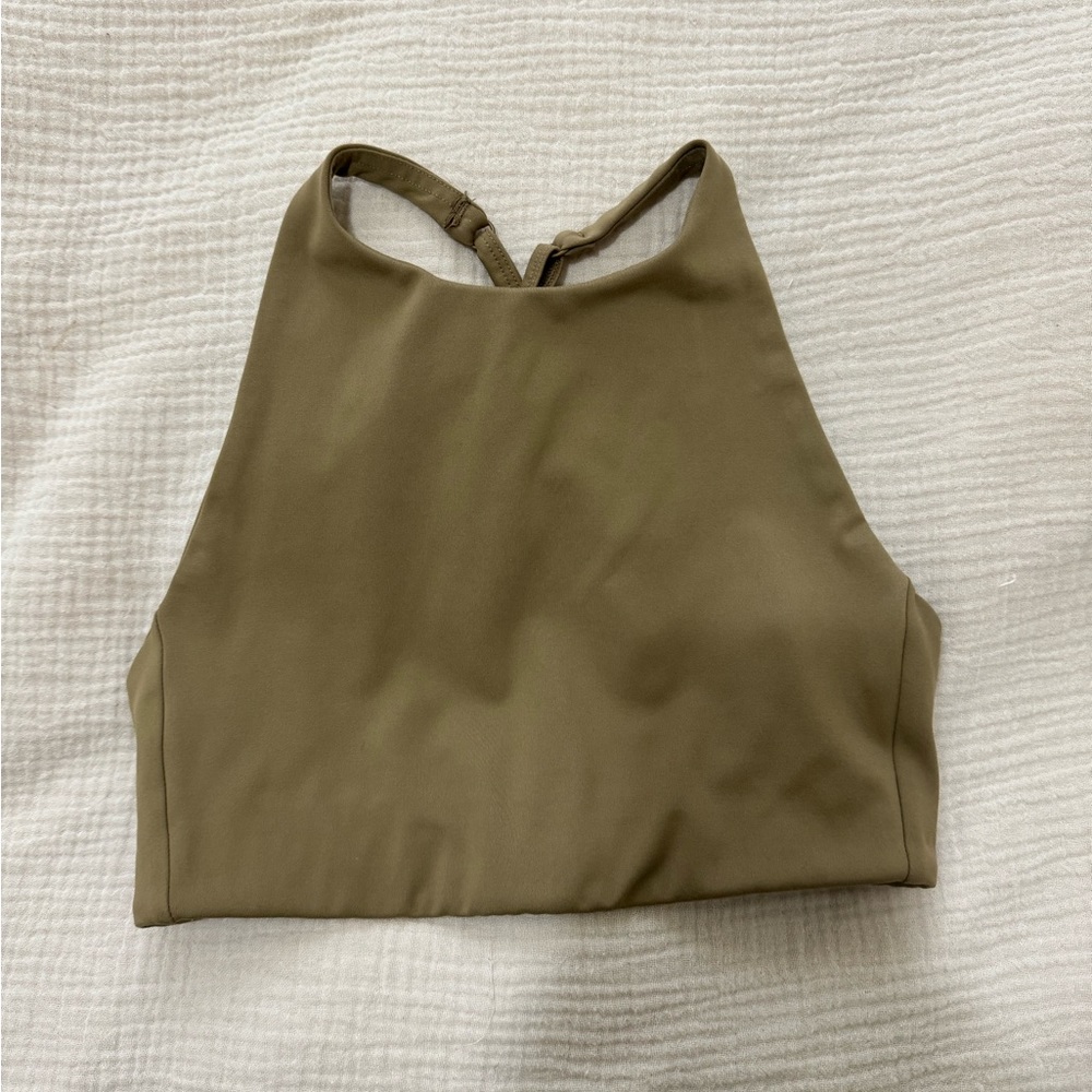 Girlfriend Collective Topanga Halter Bra